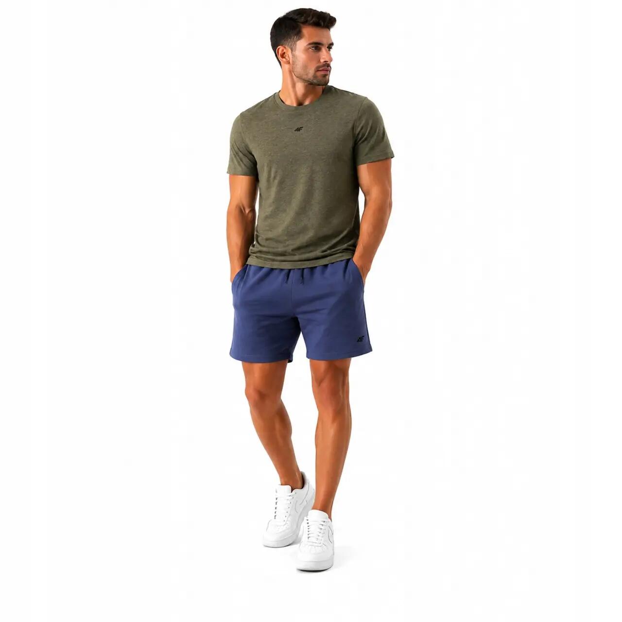 T-SHIRT MĘSKI + SPODENKI 4F KOMLET ZESTAW SPORTOWY NA CO DZIEŃ XL SS26 1/8
