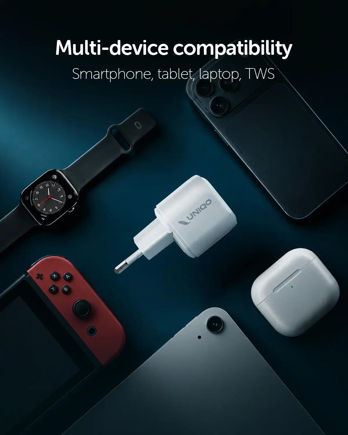 Kit chargeur GaN avec port USB-C 45 W et câble tressé de 1,5 m 6/7