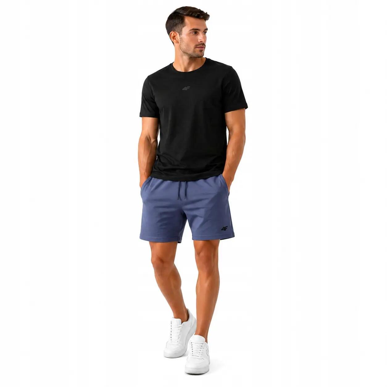 T-SHIRT MĘSKI + SPODENKI 4F KOMLET ZESTAW SPORTOWY NA CO DZIEŃ XXL SS26 1/8
