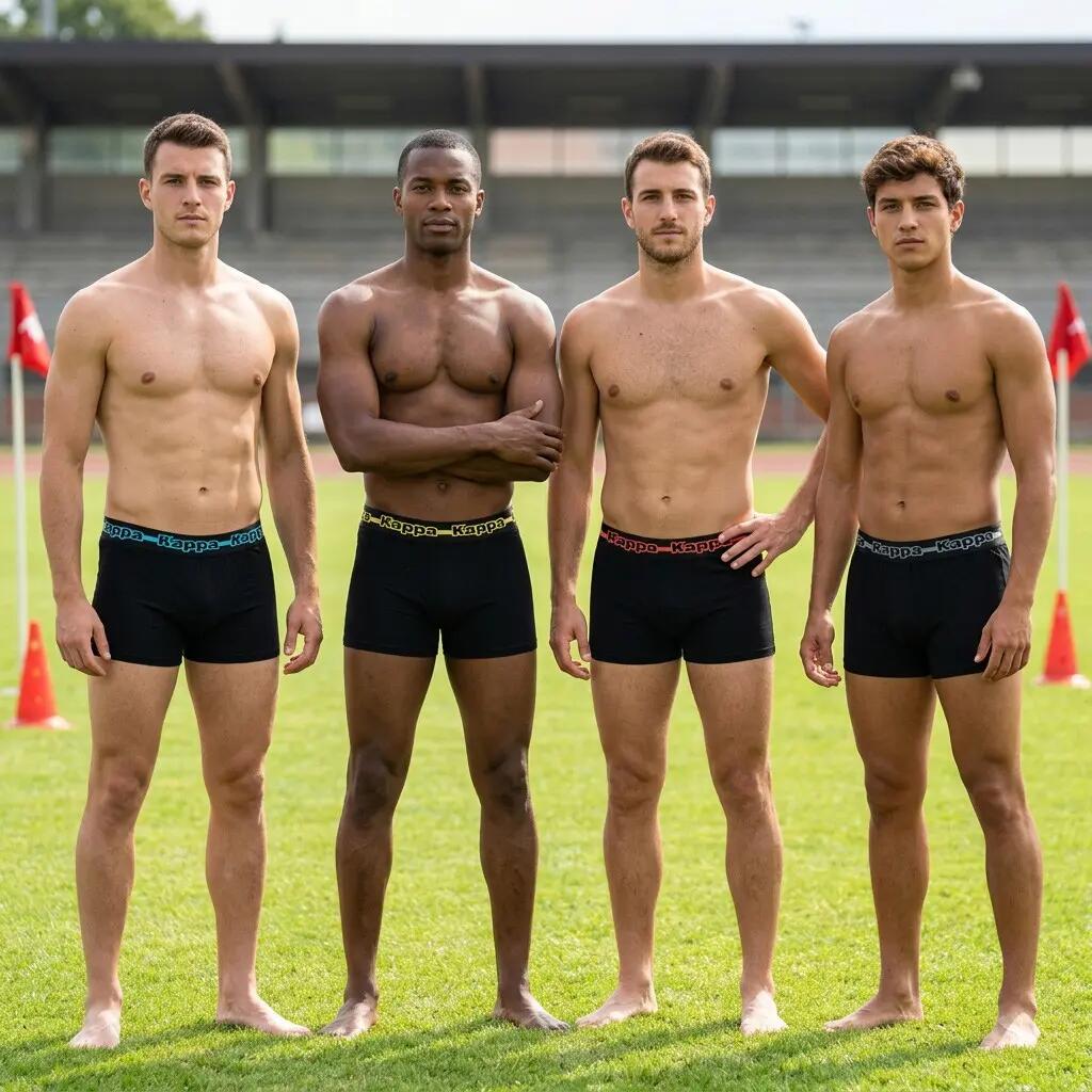 Confezione da 4 Boxer Uomo KAPPA - Cotone, Cofanetto Regalo 2/7