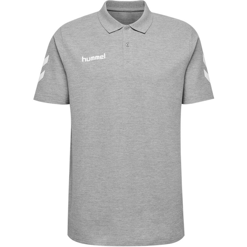 Koszulka tenisowa polo męska Hummel Go Cotton Polo