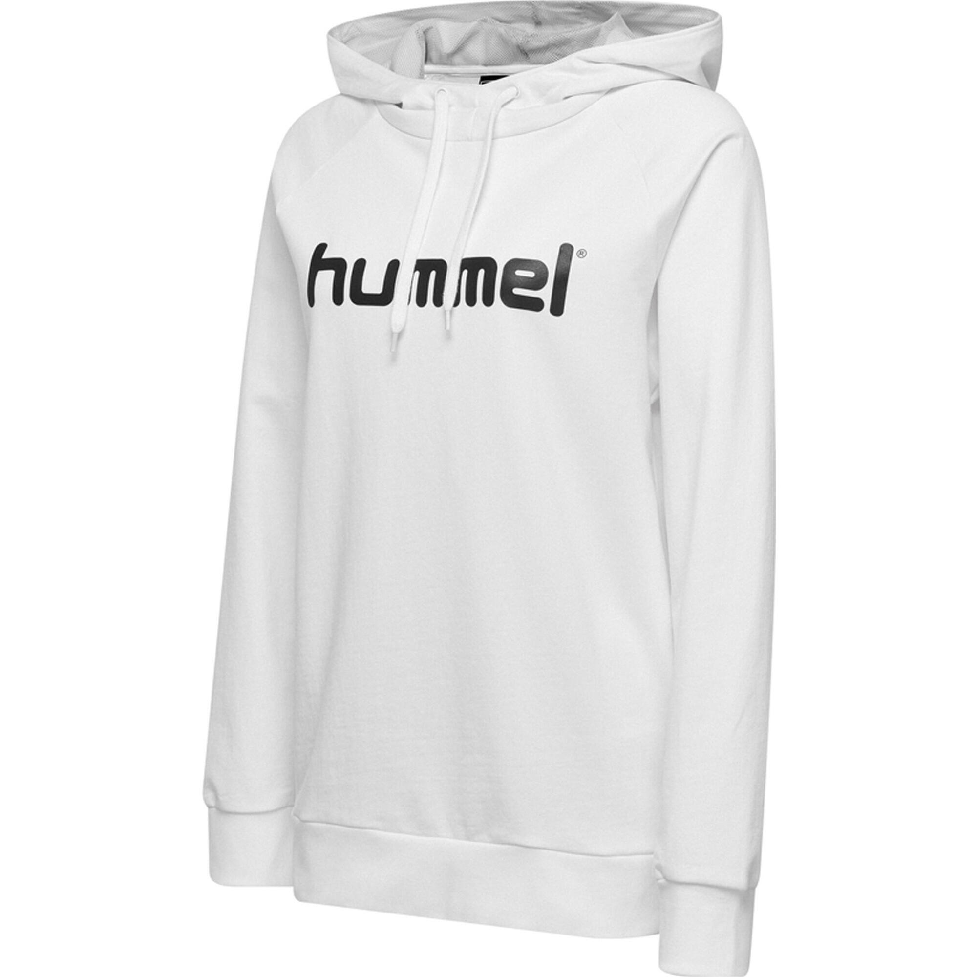 Camisola com capuz feminino Hummel Cotton Logo 4/8