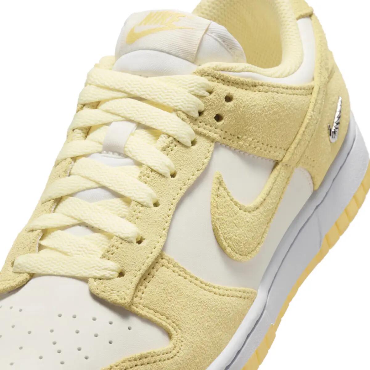 Nike Dunk Low Sail Soft Yellow Silver (Women's) 6/6