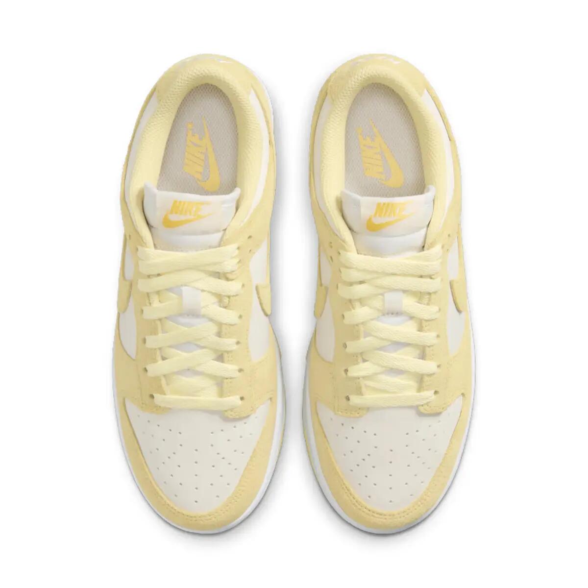 Nike Dunk Low Sail Soft Yellow Silver (Women's) 5/6