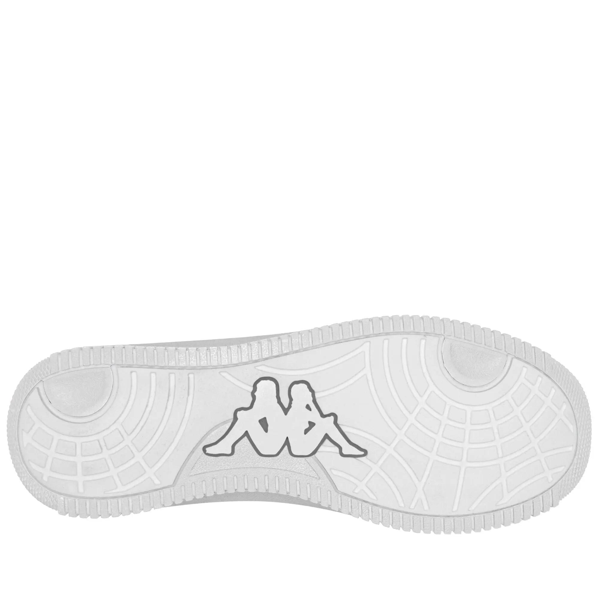 Sneakers bassa da donna in poliestere bianco da fitness 3/5