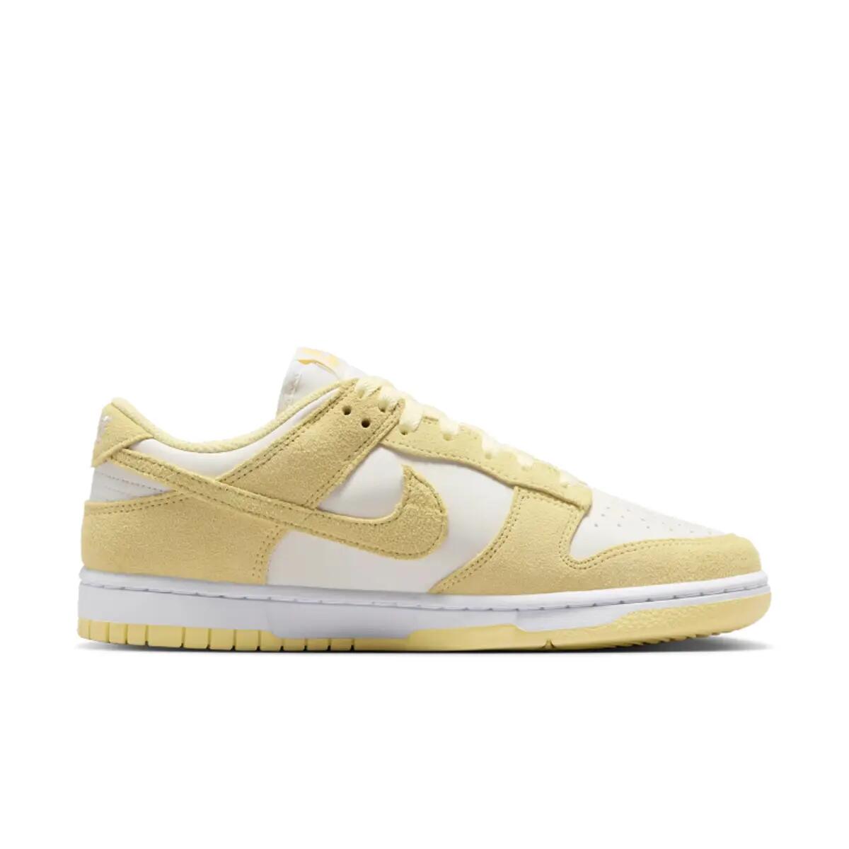 Nike Dunk Low Sail Soft Yellow Silver (Women's) 2/6