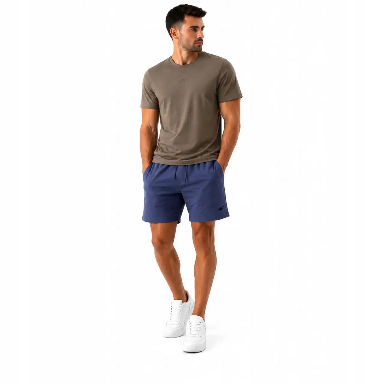 T-SHIRT MĘSKI + SPODENKI 4F KOMLET ZESTAW SPORTOWY NA CO DZIEŃ XL SS26 1/8