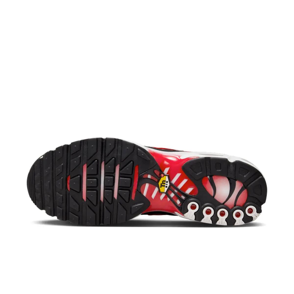 Nike Air Max Plus White Black University Red 3/6