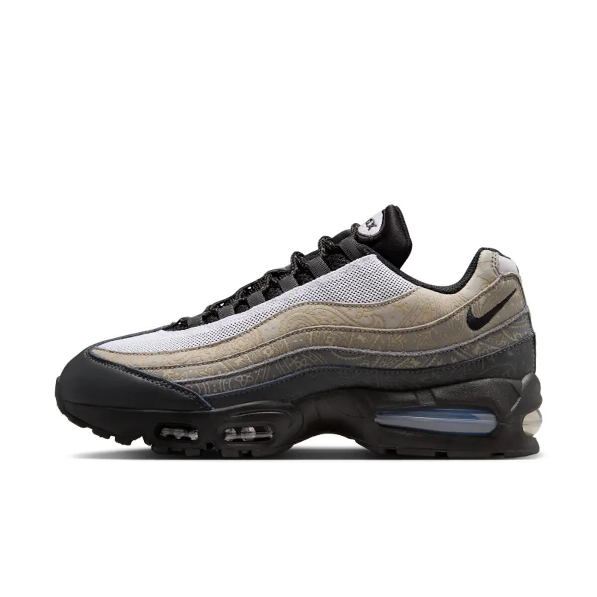 Nike Air Max 95 Big Bubble Laser Paisley Graphite 3/6