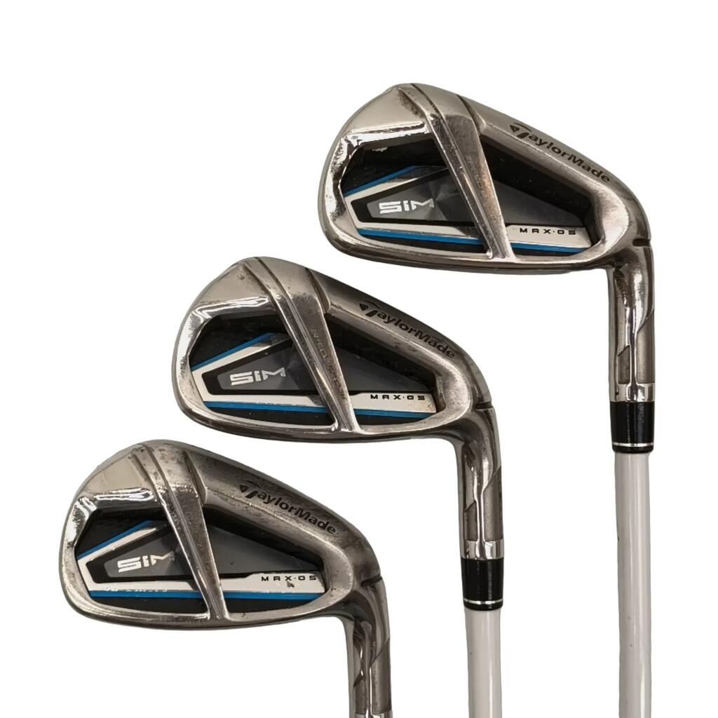 TaylorMade SIM MAX OS Iron Set / 6-9i+PW / Flex Ladies / Graphite