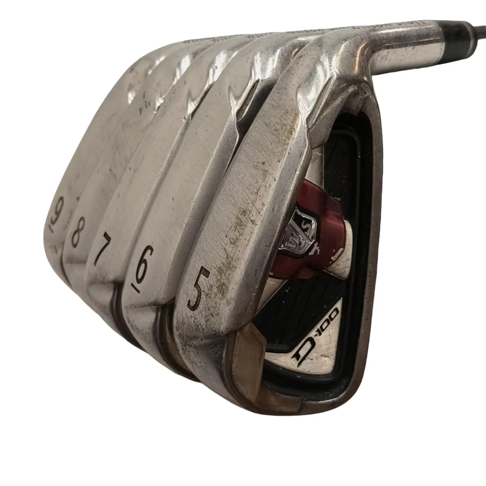 Wilson Staff D100 IJzerset / 5-9i / Flex Uniflex / Staal 3/5