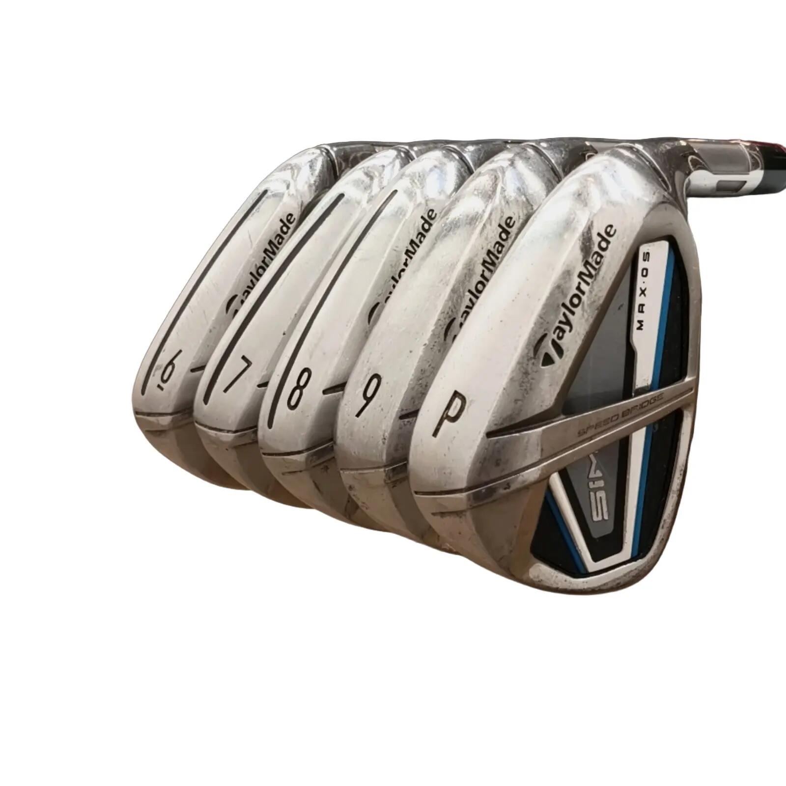 TaylorMade SIM MAX OS IJzerset / 6-9i+PW / Flex Ladies / Grafiet 3/7