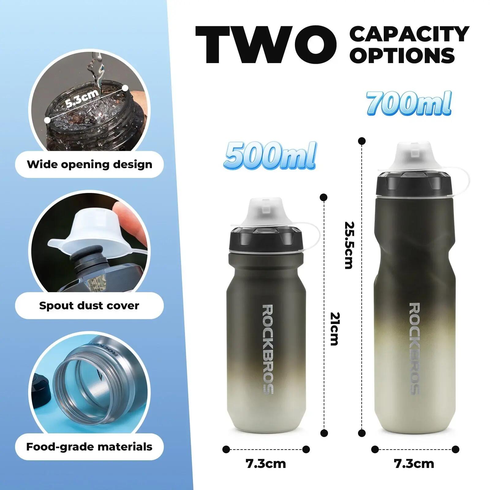 Bidon de vélo ROCKBROS 750ml étanche sans BPA 4/6