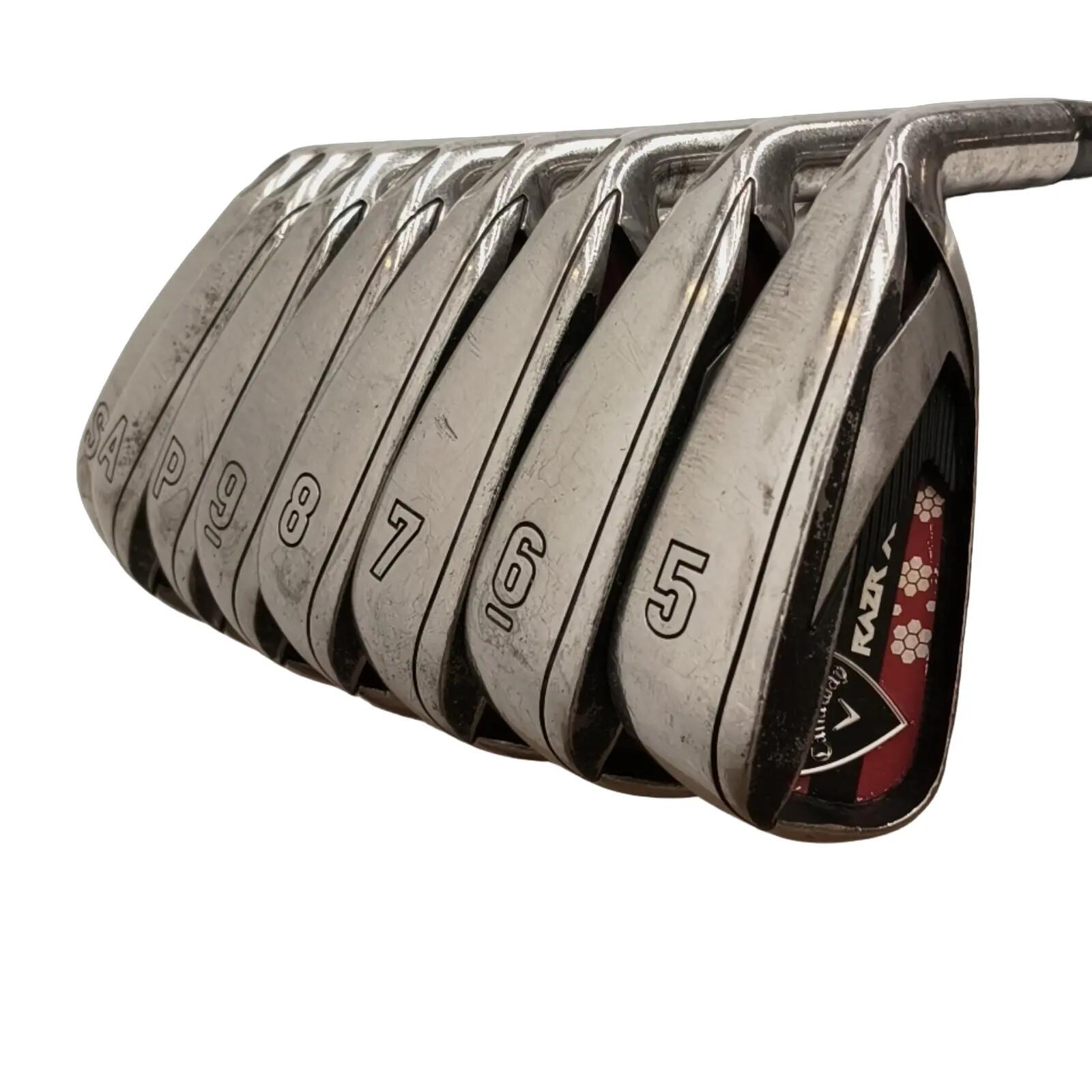 Callaway Raxr X HL Juego de hierros / 5-PW+AW+SW / Flex Ladies / Grafito 3/7