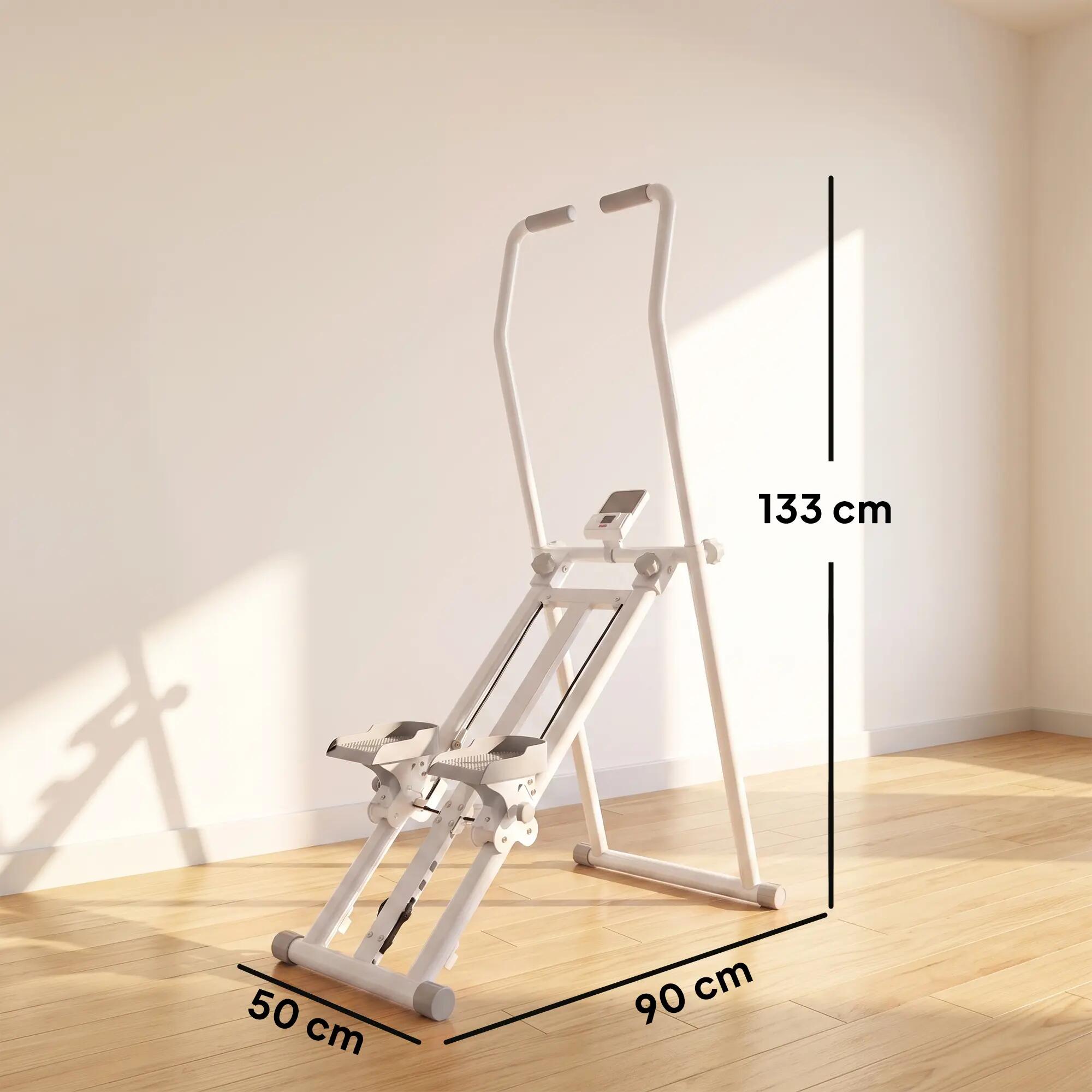 Stepper de Escalera SPORTNOW 90x50x133 cm Blanco 3/3