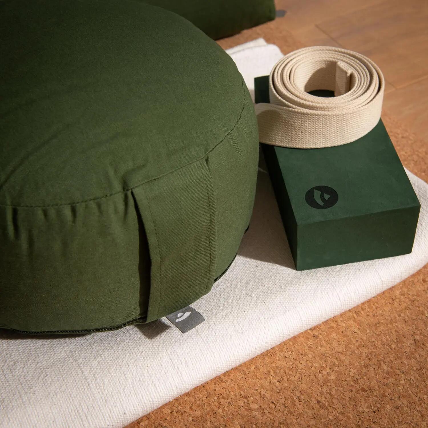 Coussin de méditation RONDO ECO | Rembourrage : épeautre 5/6