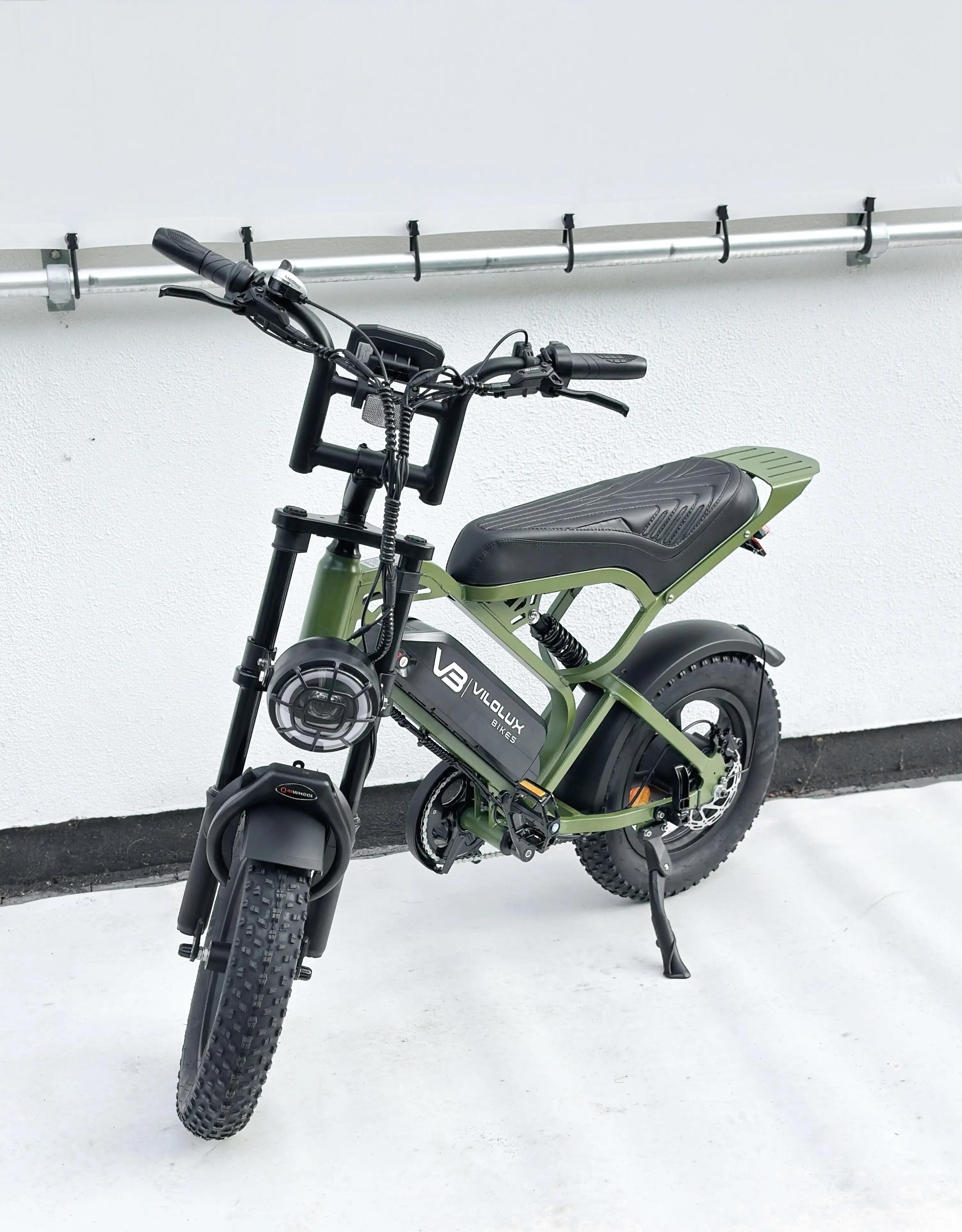 Fatbike V20 MINI - Army Green - Rijklaar geleverd 5/6
