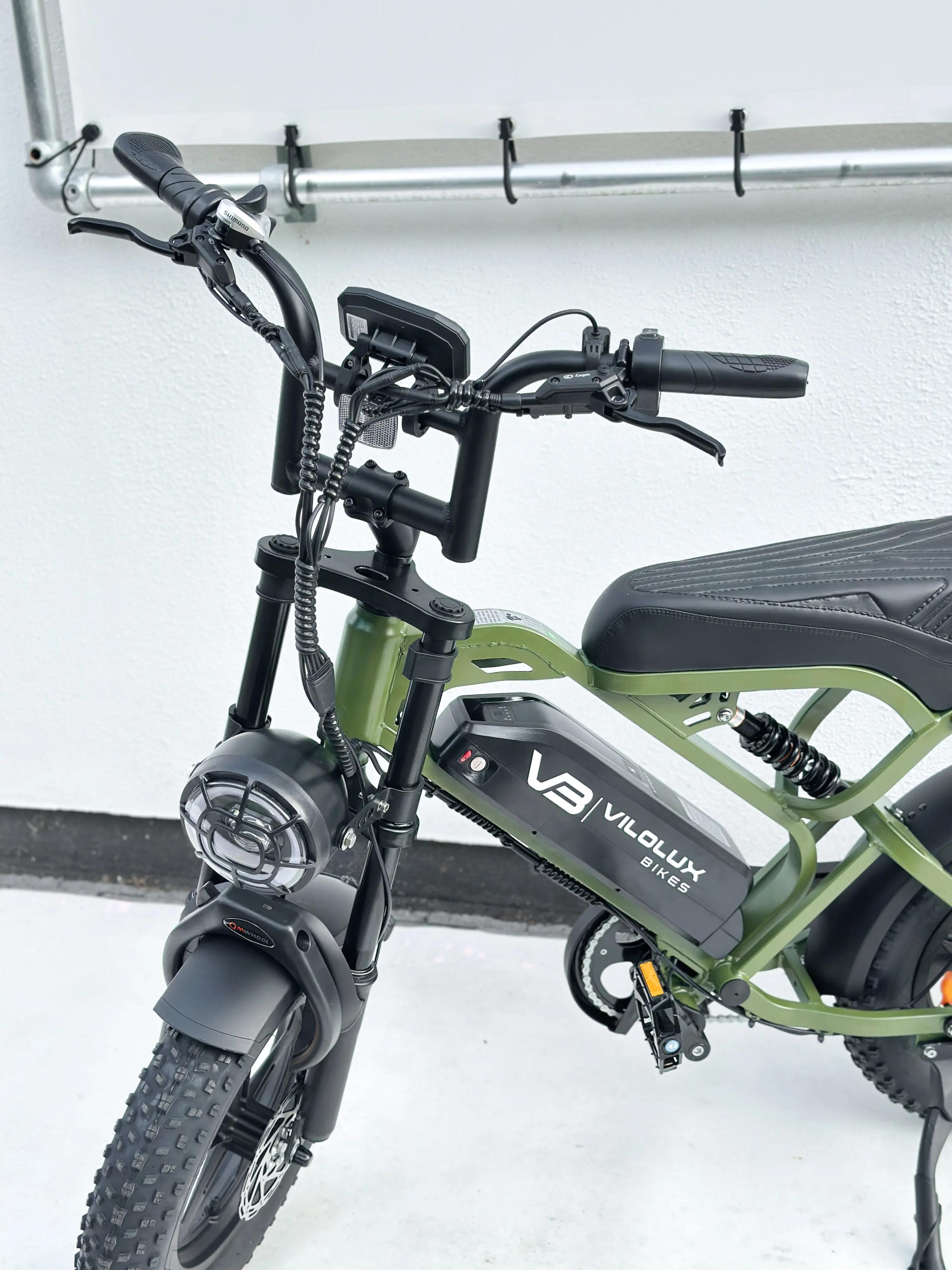 Fatbike V20 MINI - Army Green - Rijklaar geleverd 4/6
