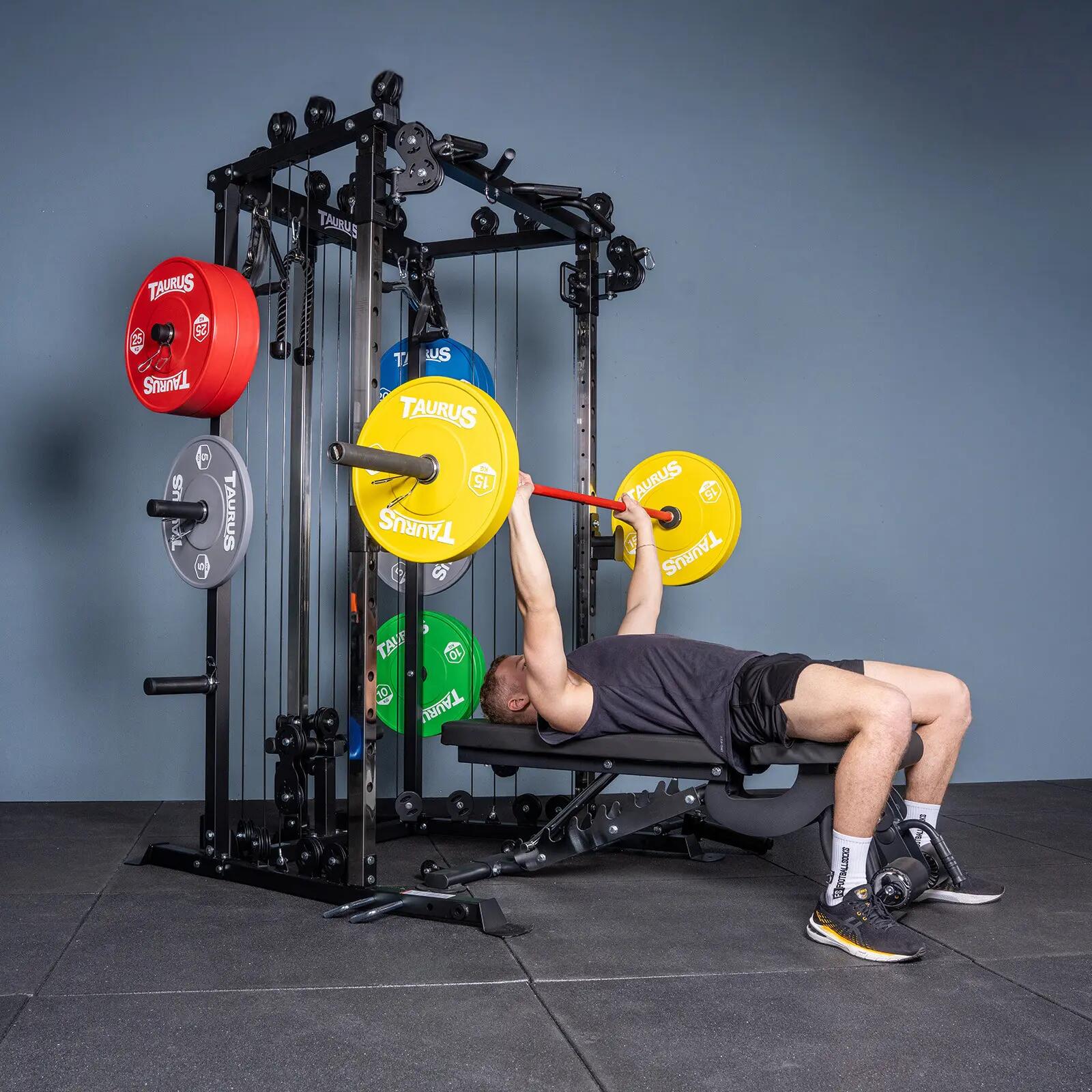 Krachtstation - Krachttraining - Taurus MS5 - Multi Cable Pull - Zwart 4/4