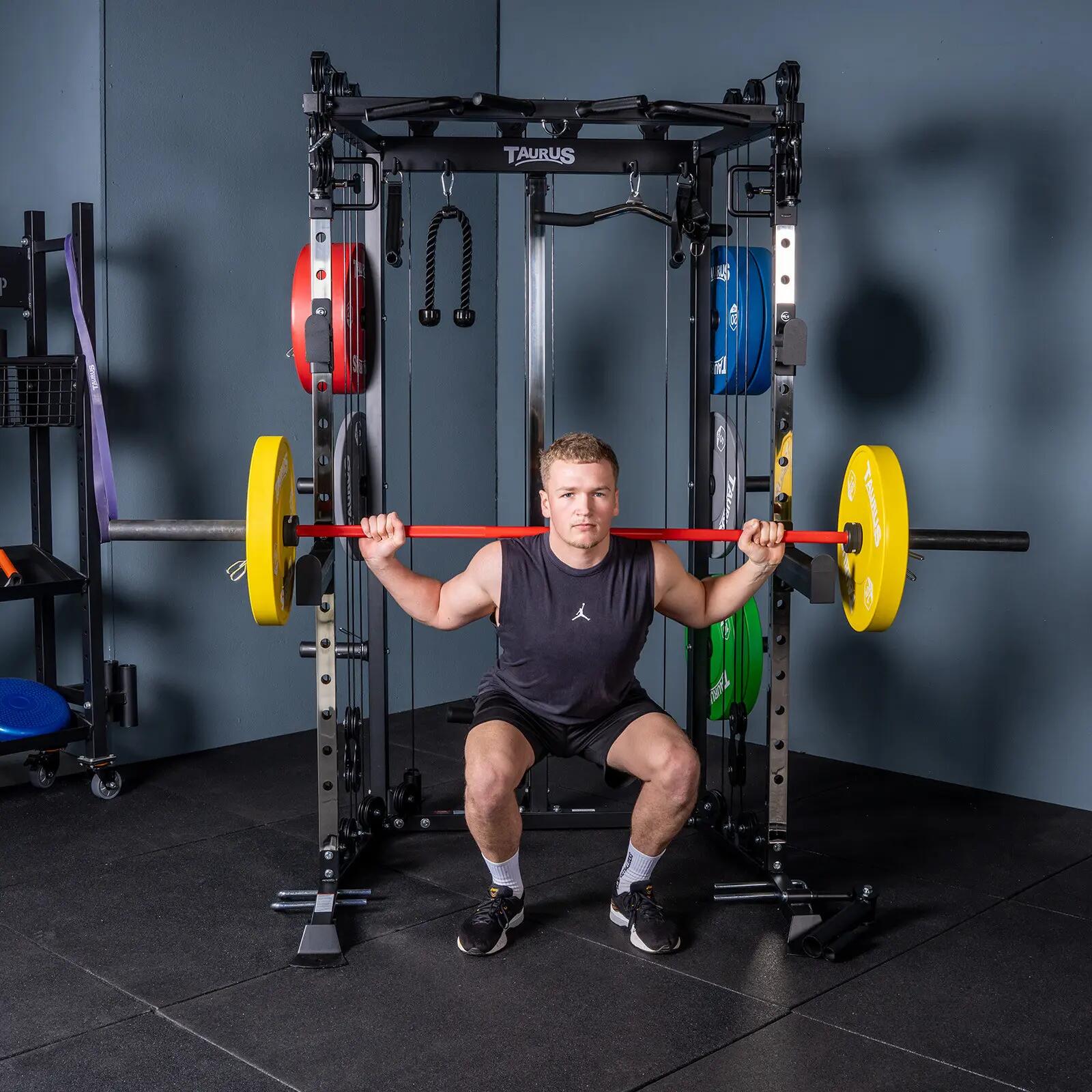 Krachtstation - Krachttraining - Taurus MS5 - Multi Cable Pull - Zwart 2/4