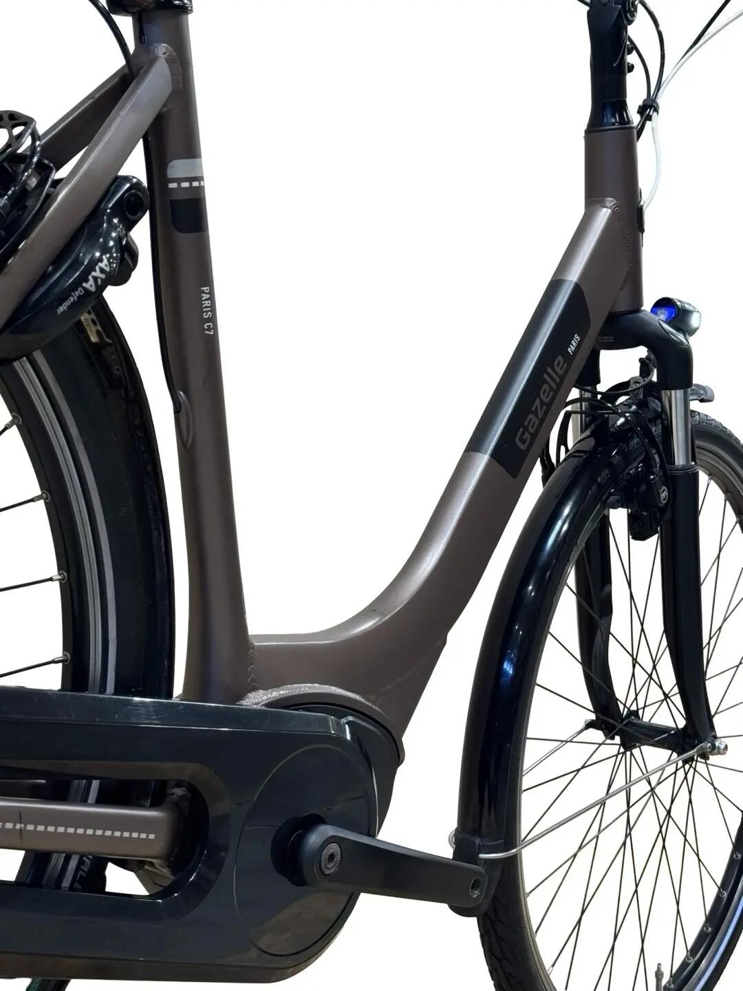 Segunda Vida - bicicleta eléctrica Gazelle Paris C7 HMB Nexus - Como nuevo 11/12
