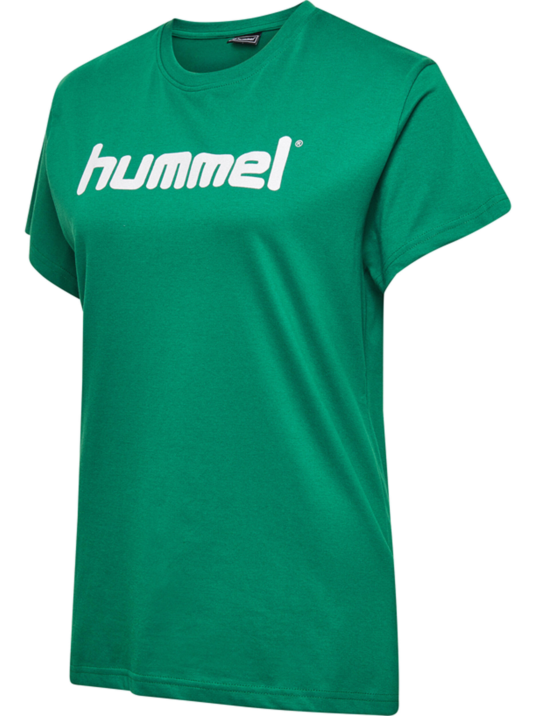 Koszulka sportowa z krótkim rękawem damska Hummel Cotton Logo 6/7