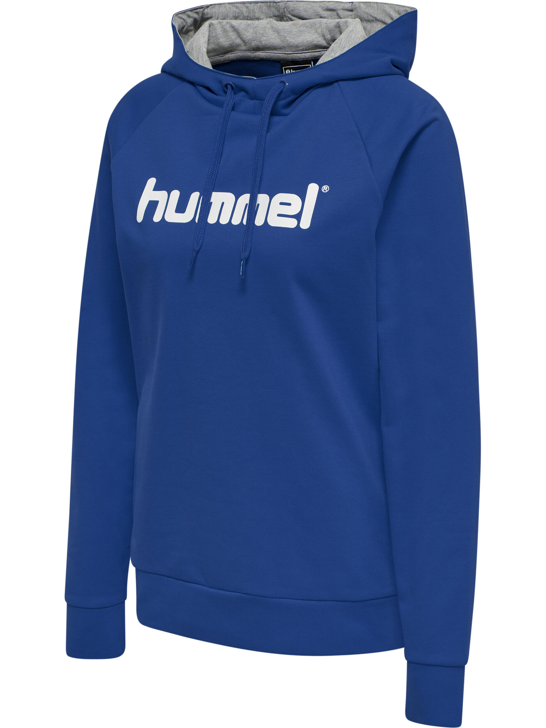 Bluza sportowa z kapturem damska Hummel Go Cotton Logo Hoodie Woman