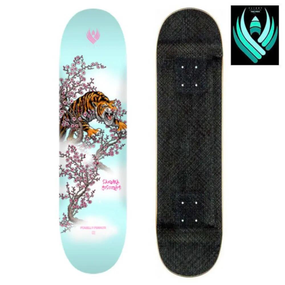 Skate Deck Powell Peralta Flight Pro Yosozumi Tiger Light Blue 8.25'' 2/2