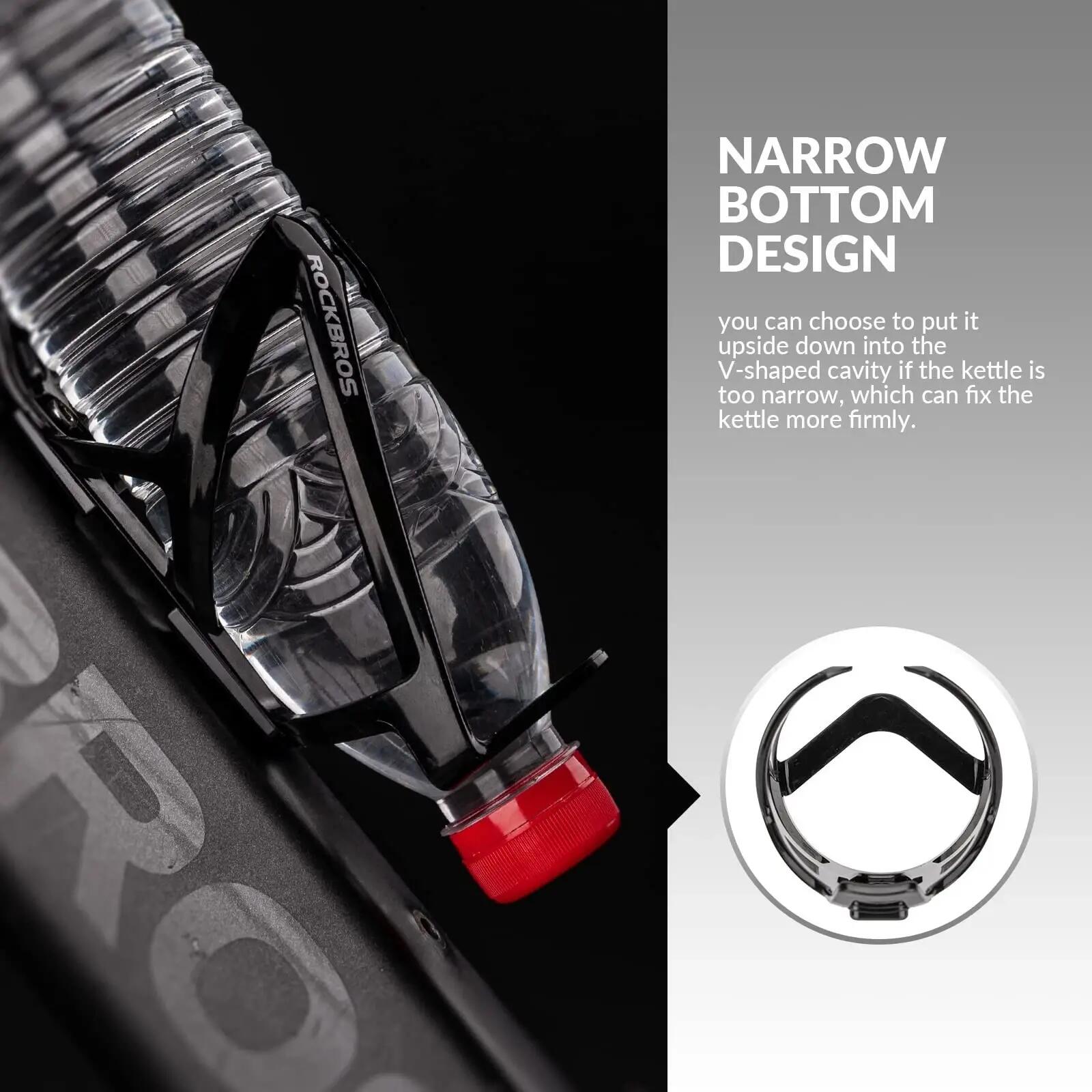 Porte-bidon ROCKBROS PC avec bidon 600ml 4/5