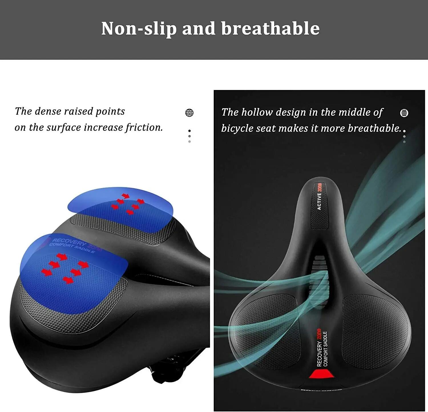 Selle de vélo ROCKBROS gel confortable lot de 2 5/10