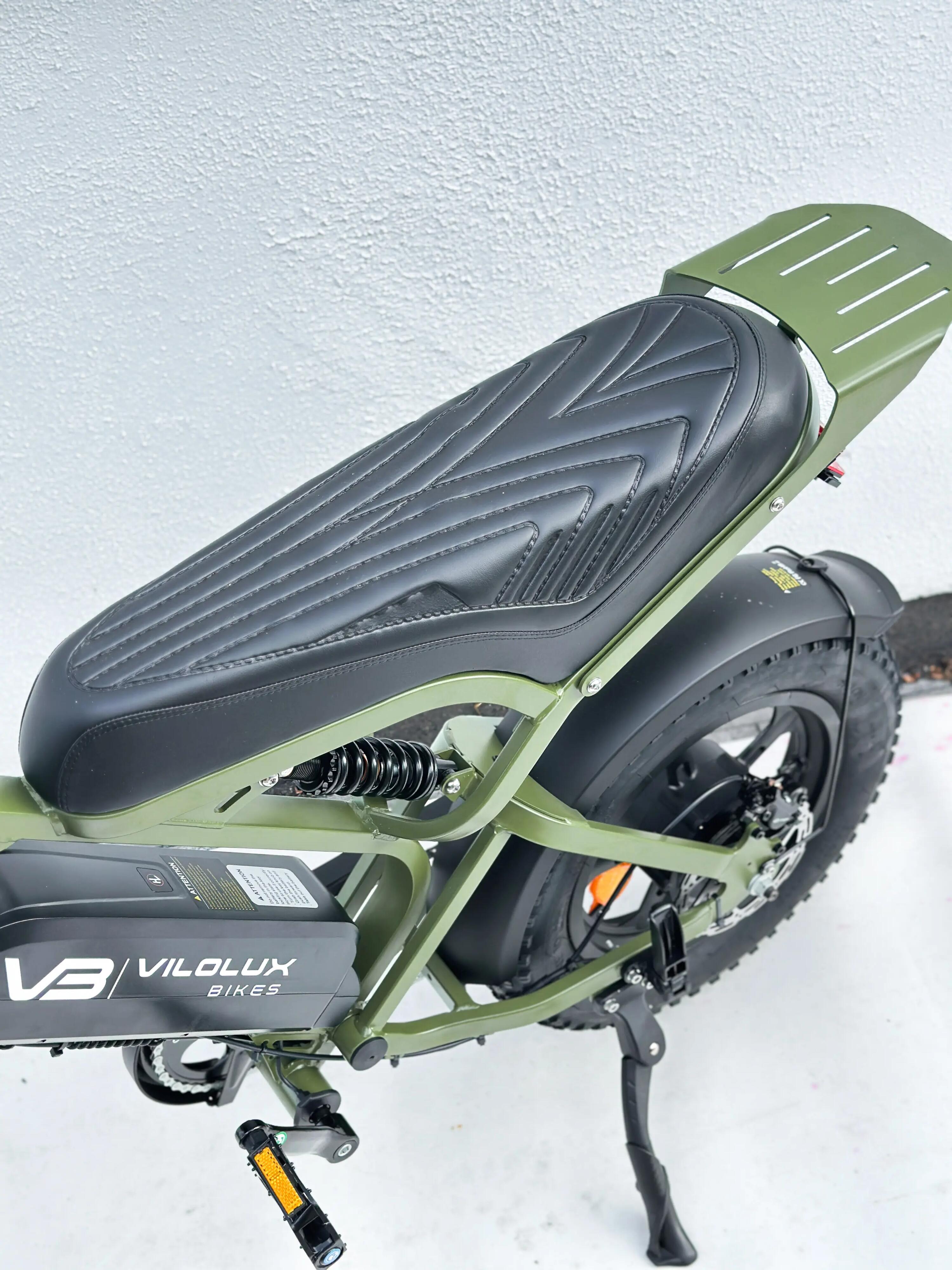 Fatbike V20 MINI met voorrek - Army Green - Rijklaar geleverd 5/7
