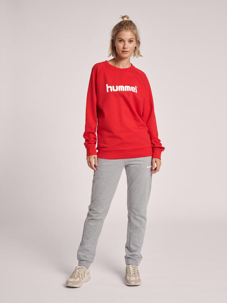 Bluza do piłki ręcznej damska Hummel Go Cotton Logo Sweatshirt Woman
