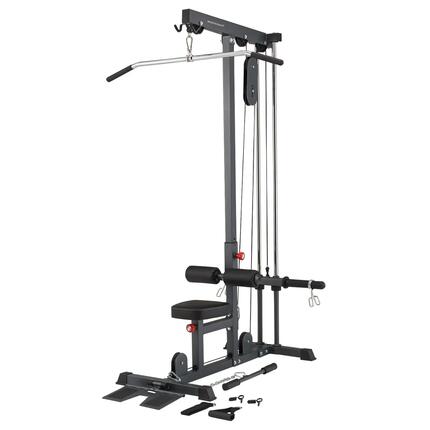 Station de musculation - Fitness - Réglable - Lat Pull Tower - Noir