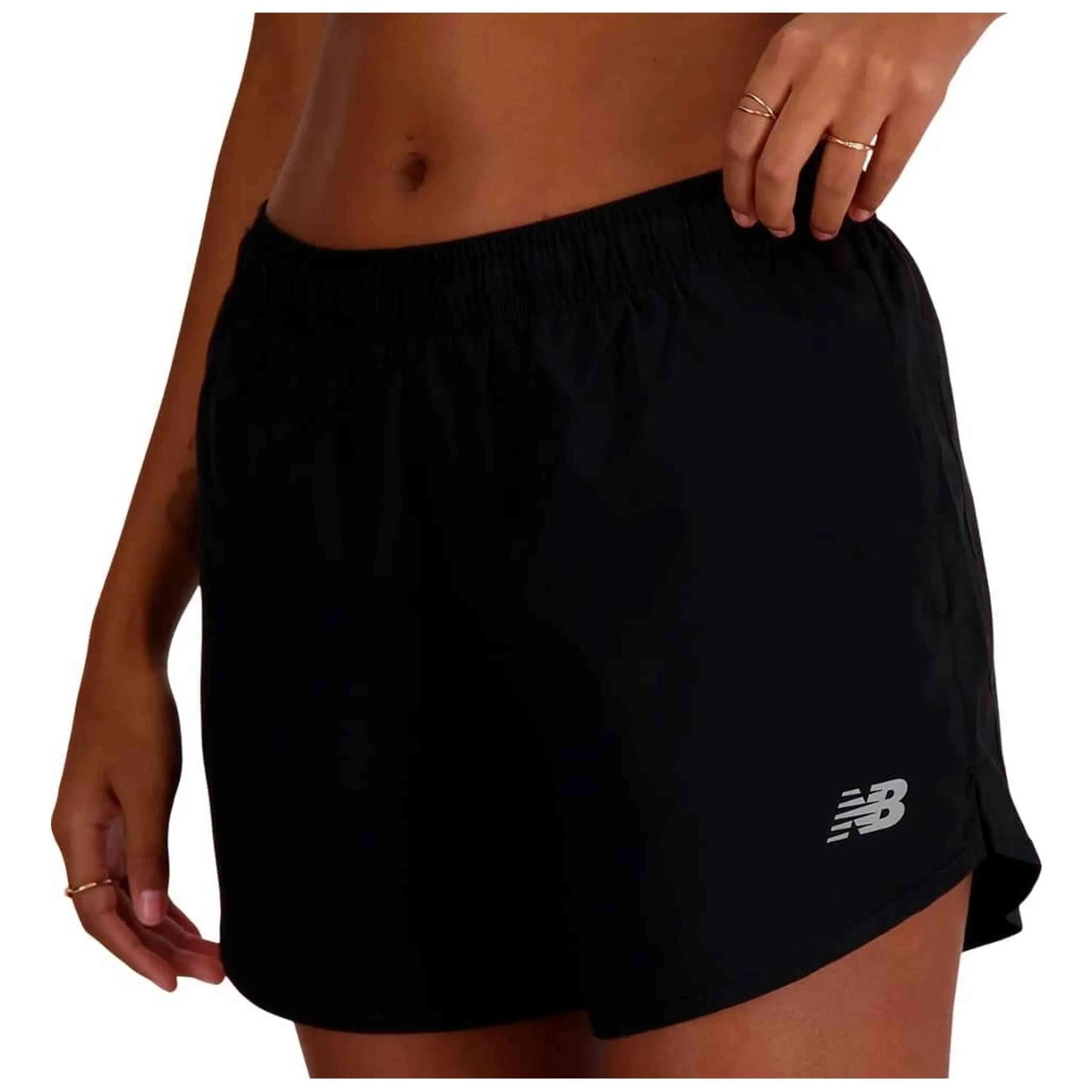 Shorts pour Femme New Balance Noir 5/7