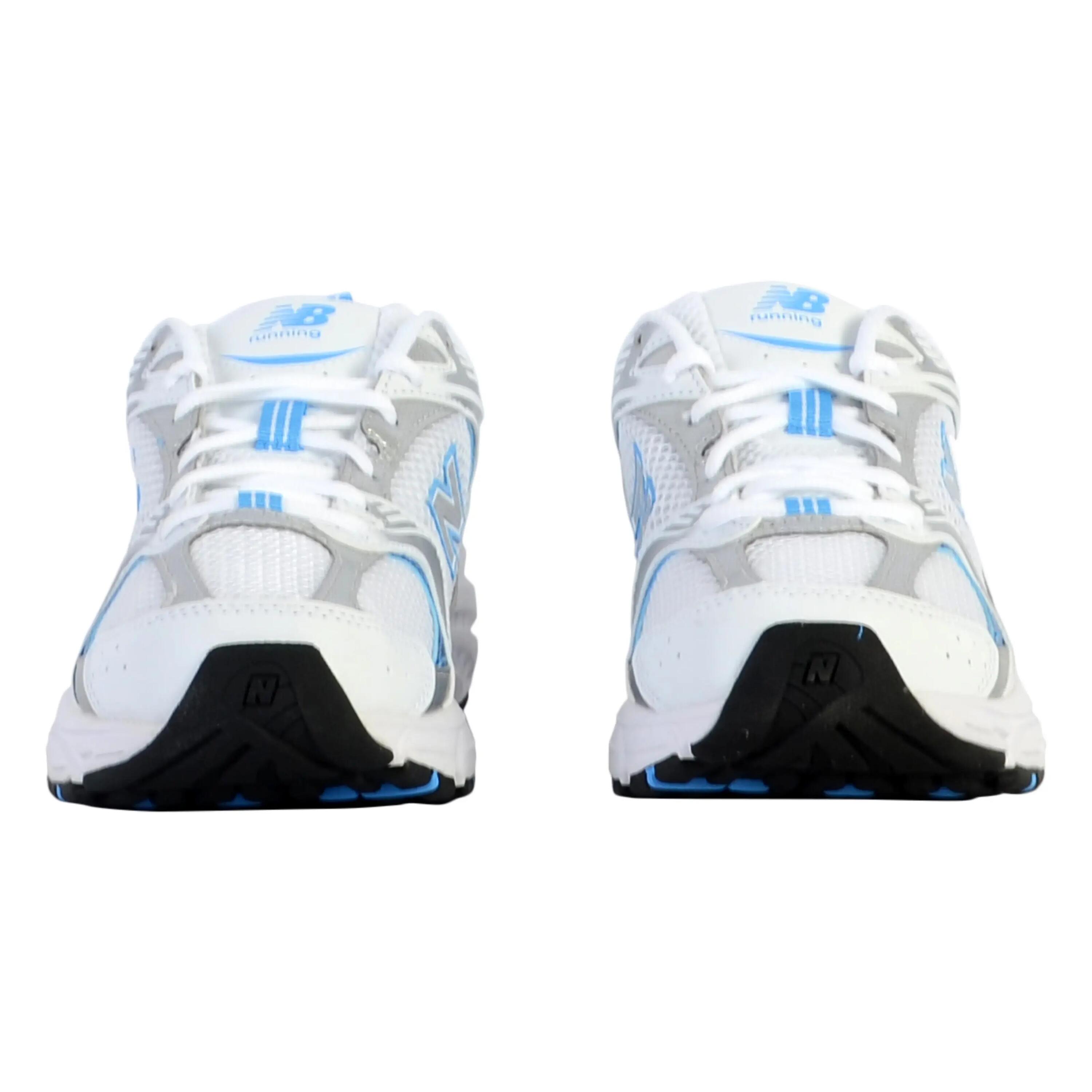 Zapatos - Ocio - Unisex - Cordones, Cómodos - 530 - Blanco/azul cielo 5/5