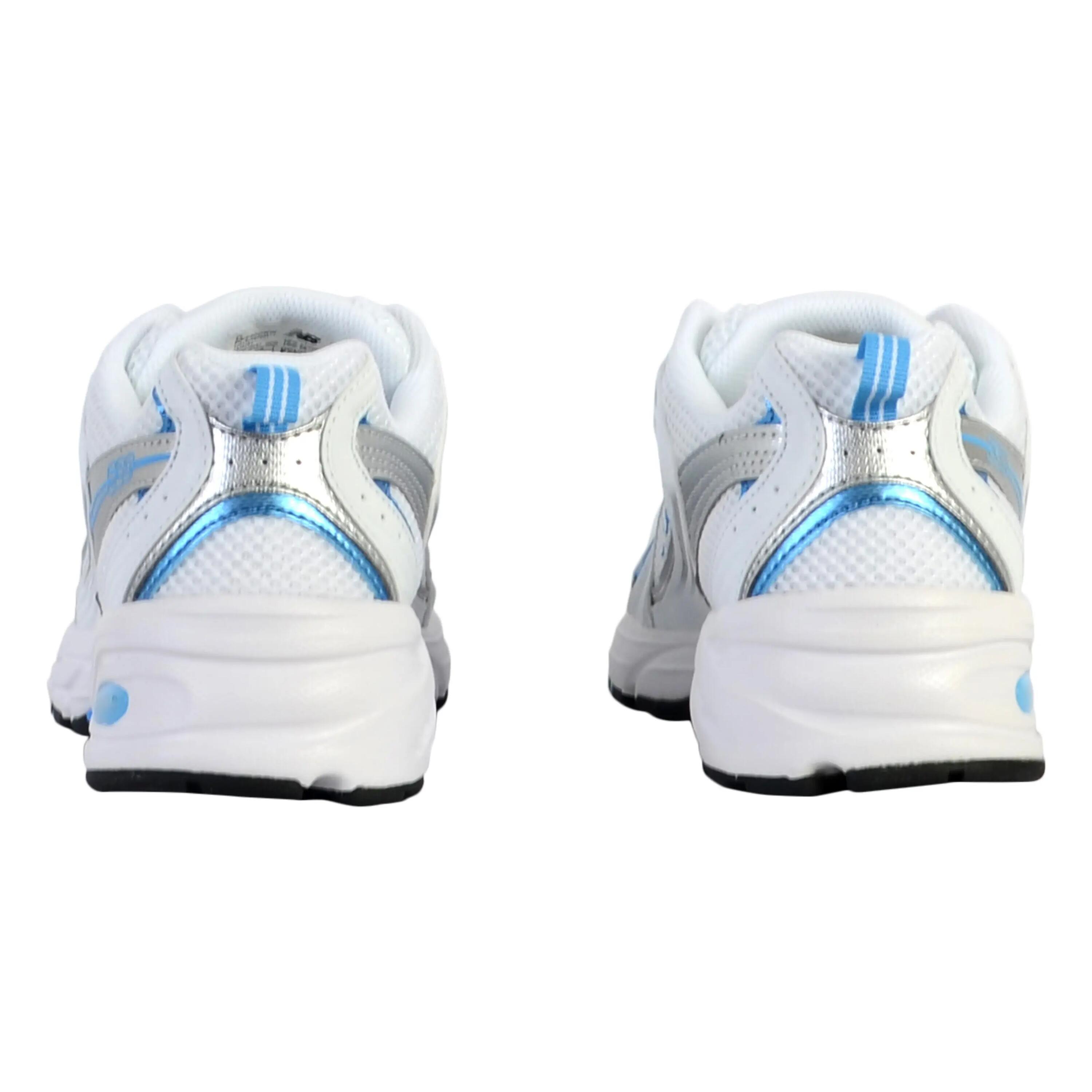 Zapatos - Ocio - Unisex - Cordones, Cómodos - 530 - Blanco/azul cielo 4/5