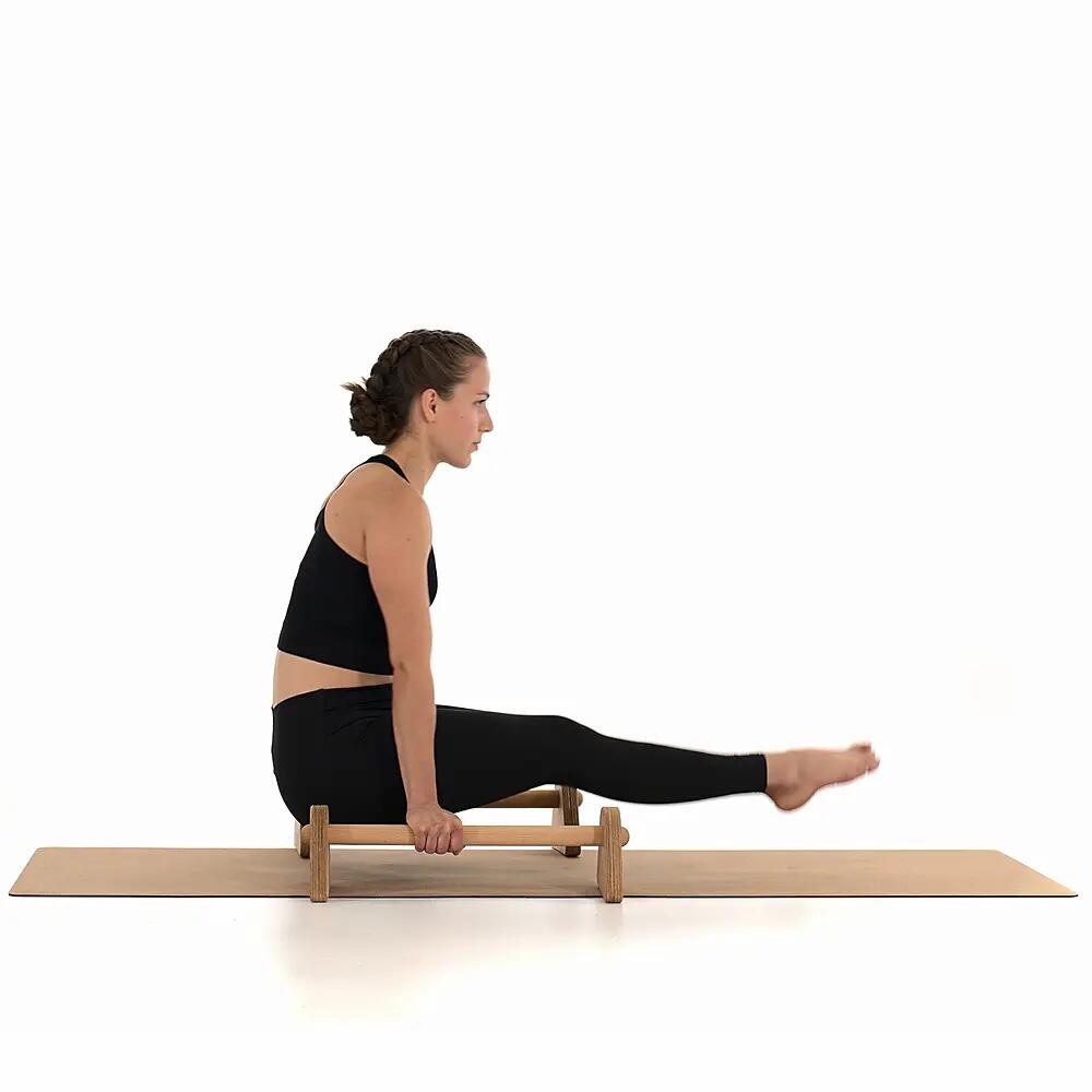 Liegestützgriffe Holz Push Up Bars für Krafttraining 4/5