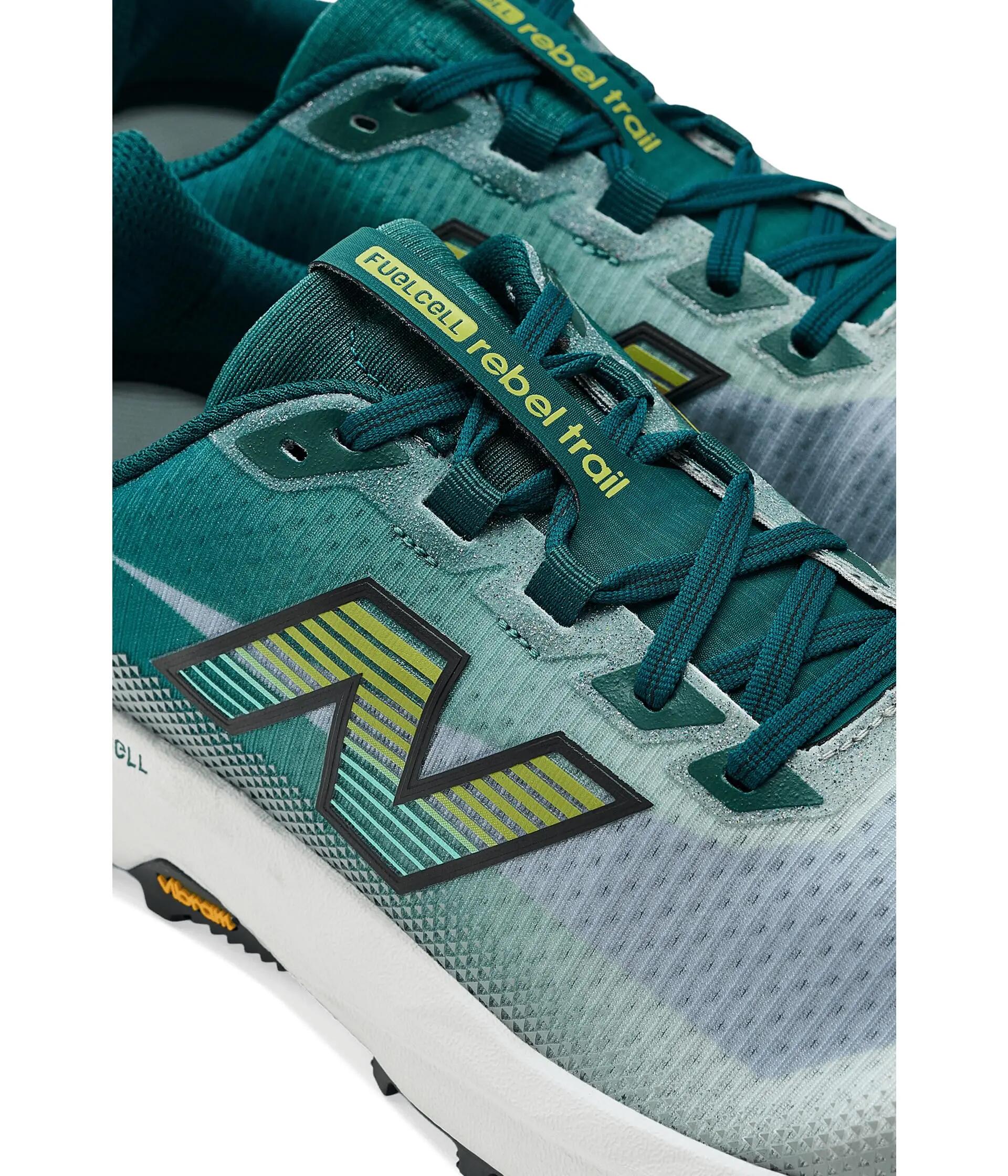 Scarpe - Trail - Uomo - Leggere, reattive - FuelCell Rebel - Medusa verde 4/4