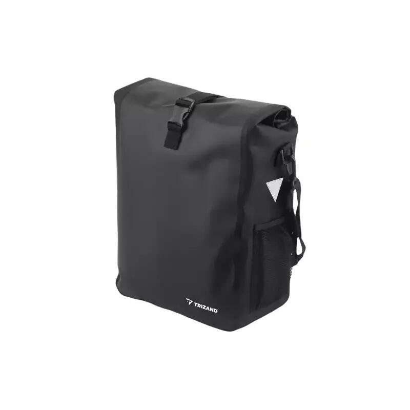 Fahrradtasche Einzeln 15-20L mit Schultergurt Schwarz 9/15
