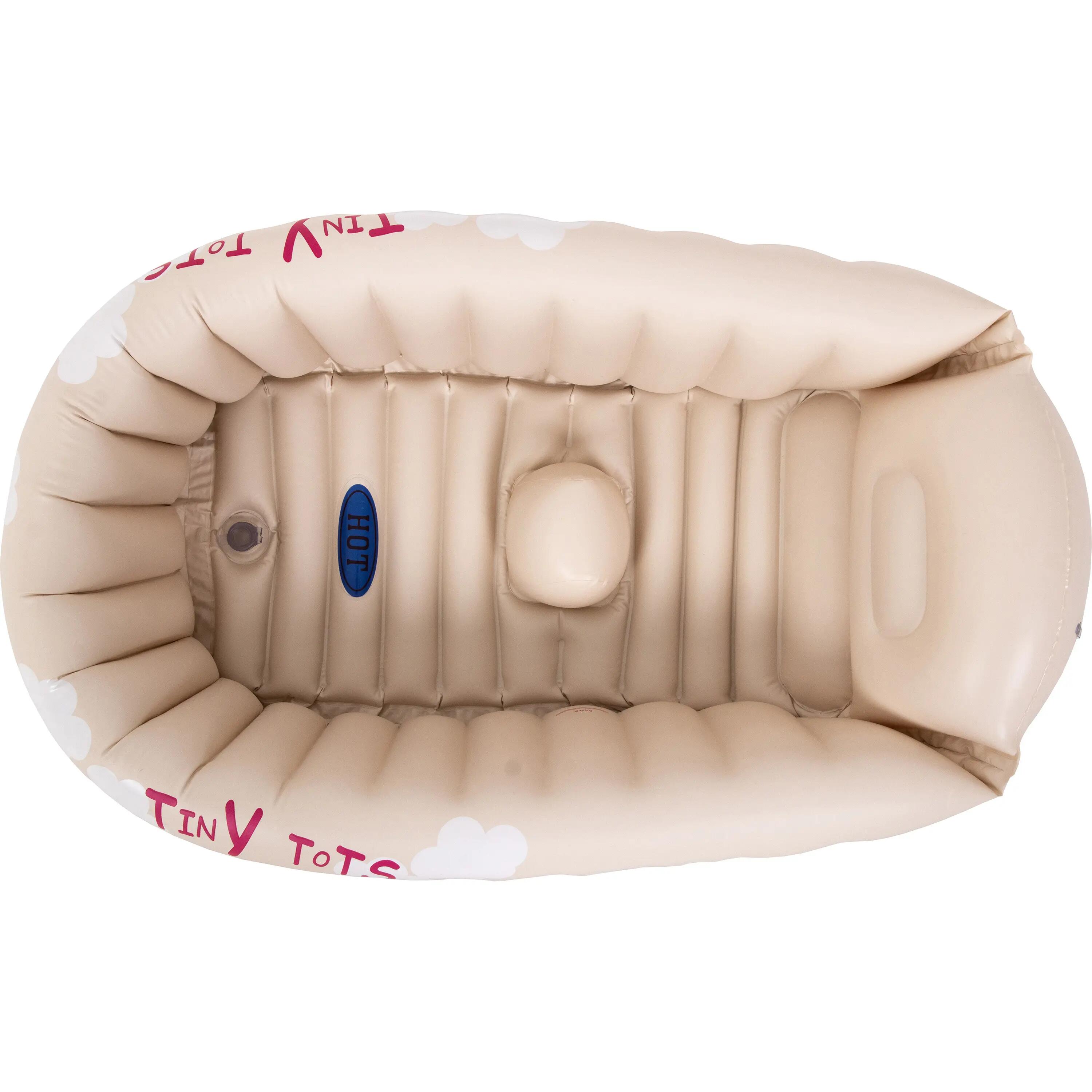 Piscina hinchable para bebés 91 cm, PVC resistente para diversión refrescante. 7/9
