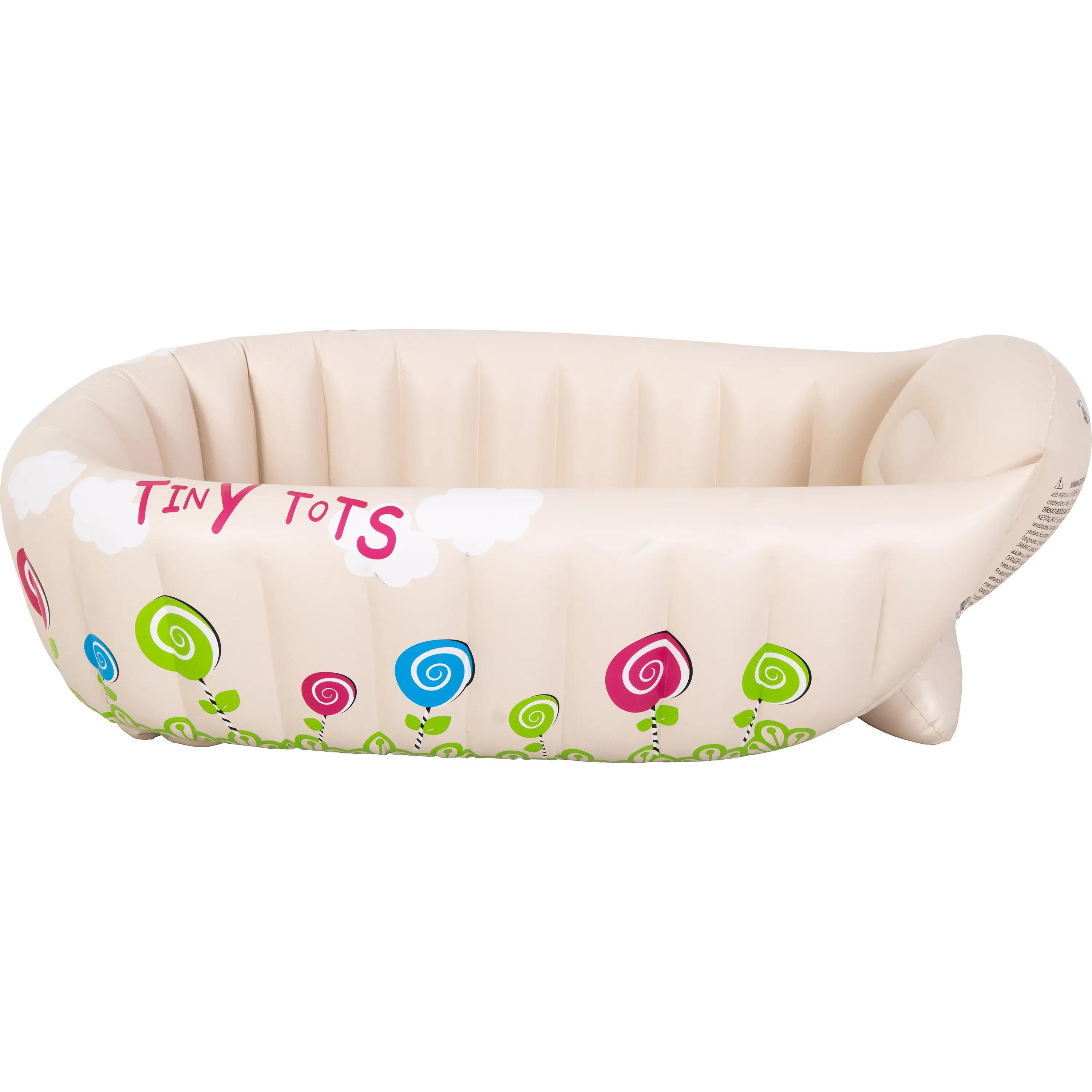 Piscina hinchable para bebés 91 cm, PVC resistente para diversión refrescante. 6/9