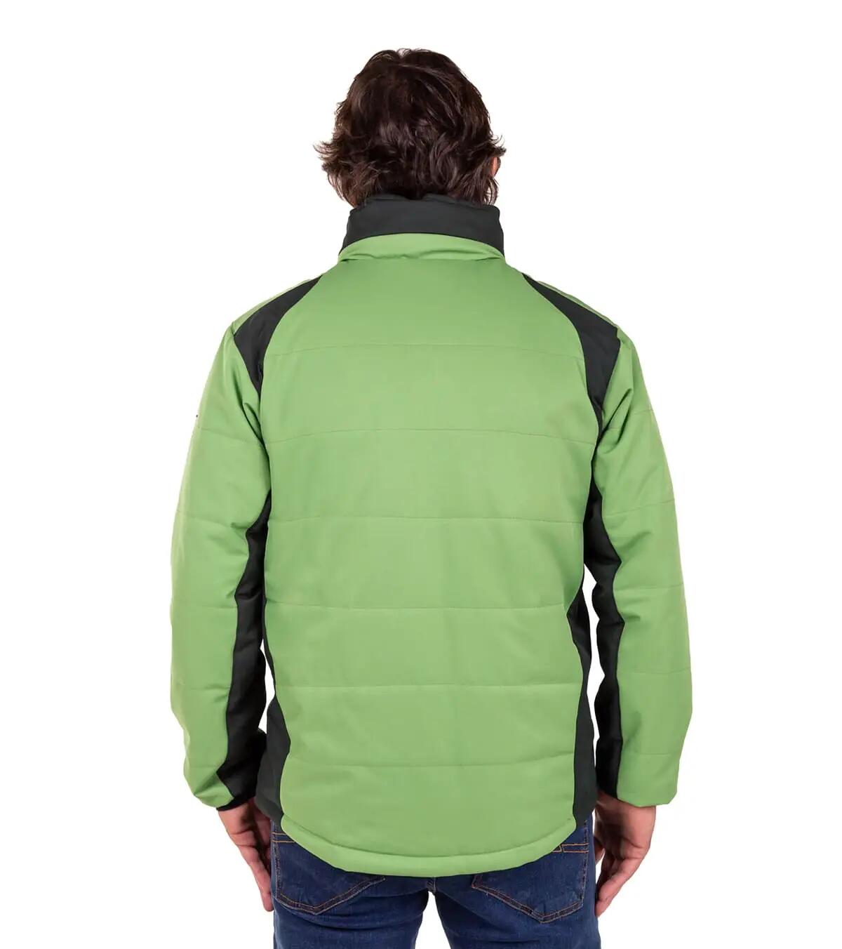 Casaco Aspen Homem Impermeável Térmica Cortavento Verde 3/5