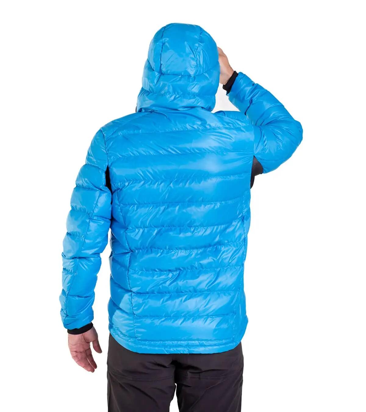 Chaqueta de Plumas para Montaña y Trekking Khumbu Ultra Lite Hombre Azul 4/5