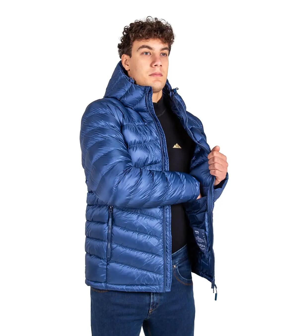Chaqueta Térmica de Plumas para Montaña y Escalada Ragnarok Hombre Azul 3/5