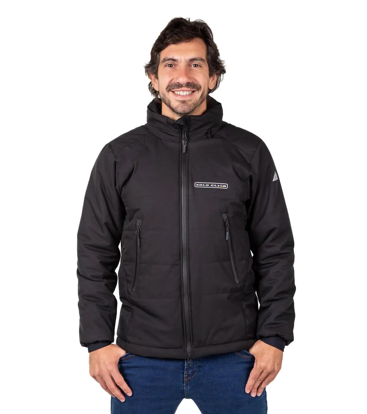 Casaco Aspen Homem Impermeável Térmica Cortavento Preto 2/5