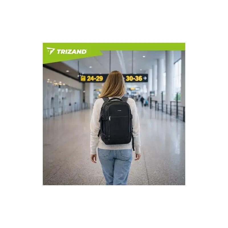 Rugzak 20 Liter Reistas Zwart Unisex 13/15