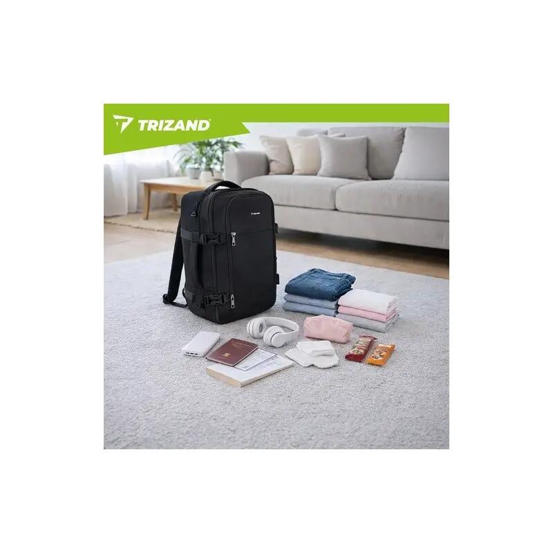 Rugzak 20 Liter Reistas Zwart Unisex 11/15