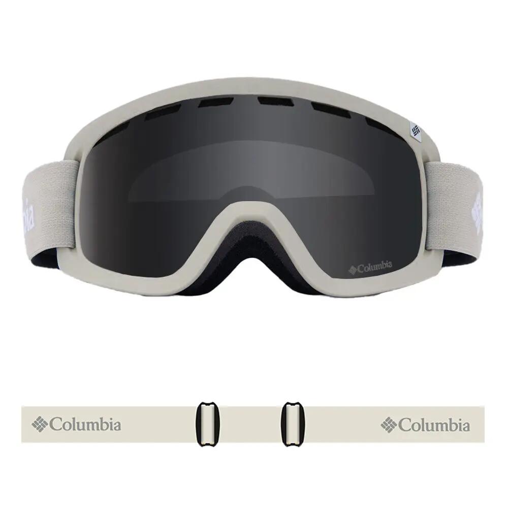 BENTON SPRINGS C2 Unisex Skibril - Chalk/Dark Smoke 2/5