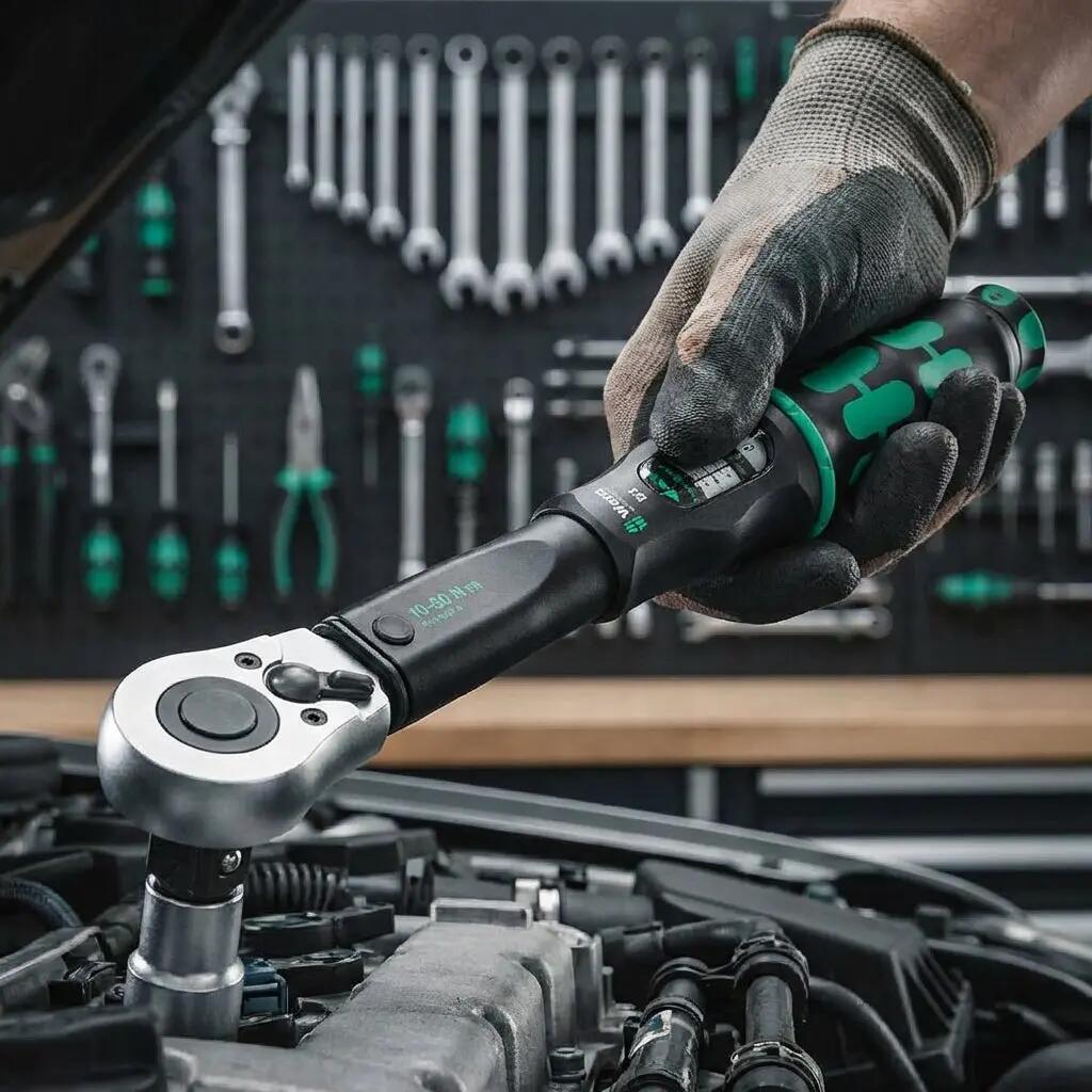 Clé dynamométrique Wera Drive 10 - 50 Nm-Click-Torque B 1 2/3