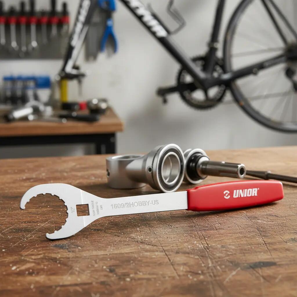 Unior llave de pedalier abierta 16 muescas 2/3